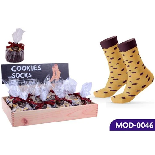 Foodie Socks Cookie With Display 1 pair