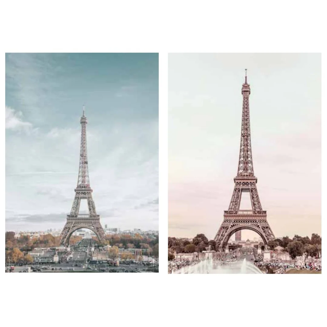 Frame Canvas Chateu De Paris 70x100cm 5x1cm Champagne Assorted
