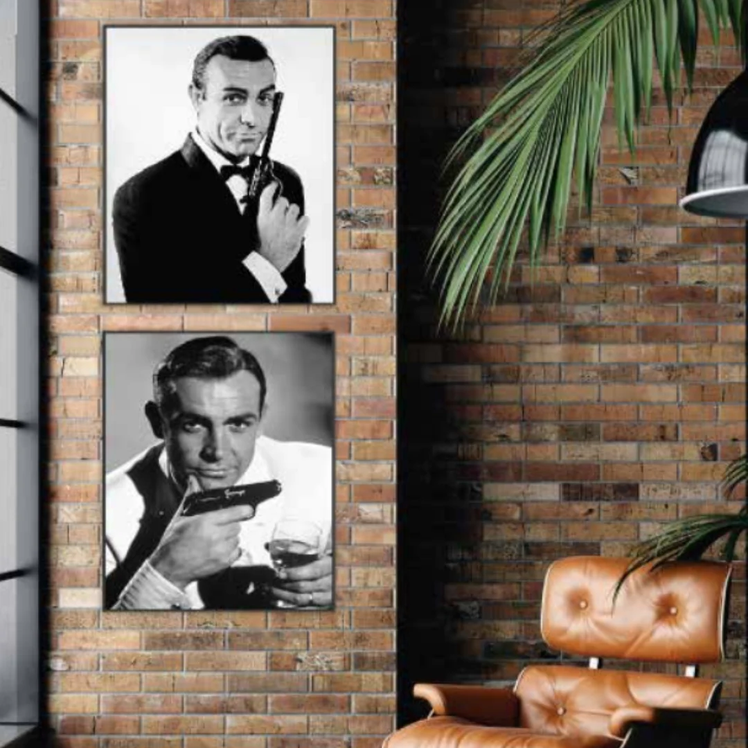 Frame Canvas Golden Eye 50x60cm 5x1cm Black Assorted - Image 2