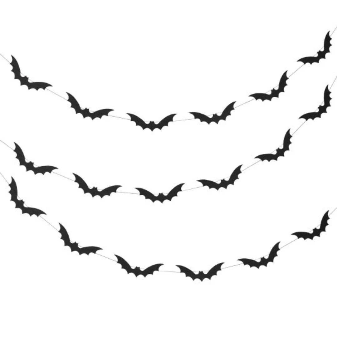 Fright Night Bat Bunting - Image 2