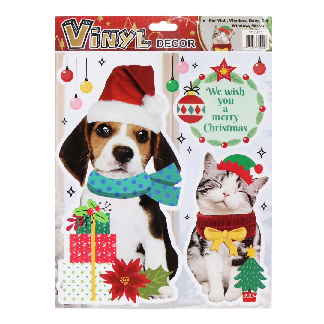 Funky Christmas Pet Stickers Assorted - Image 6