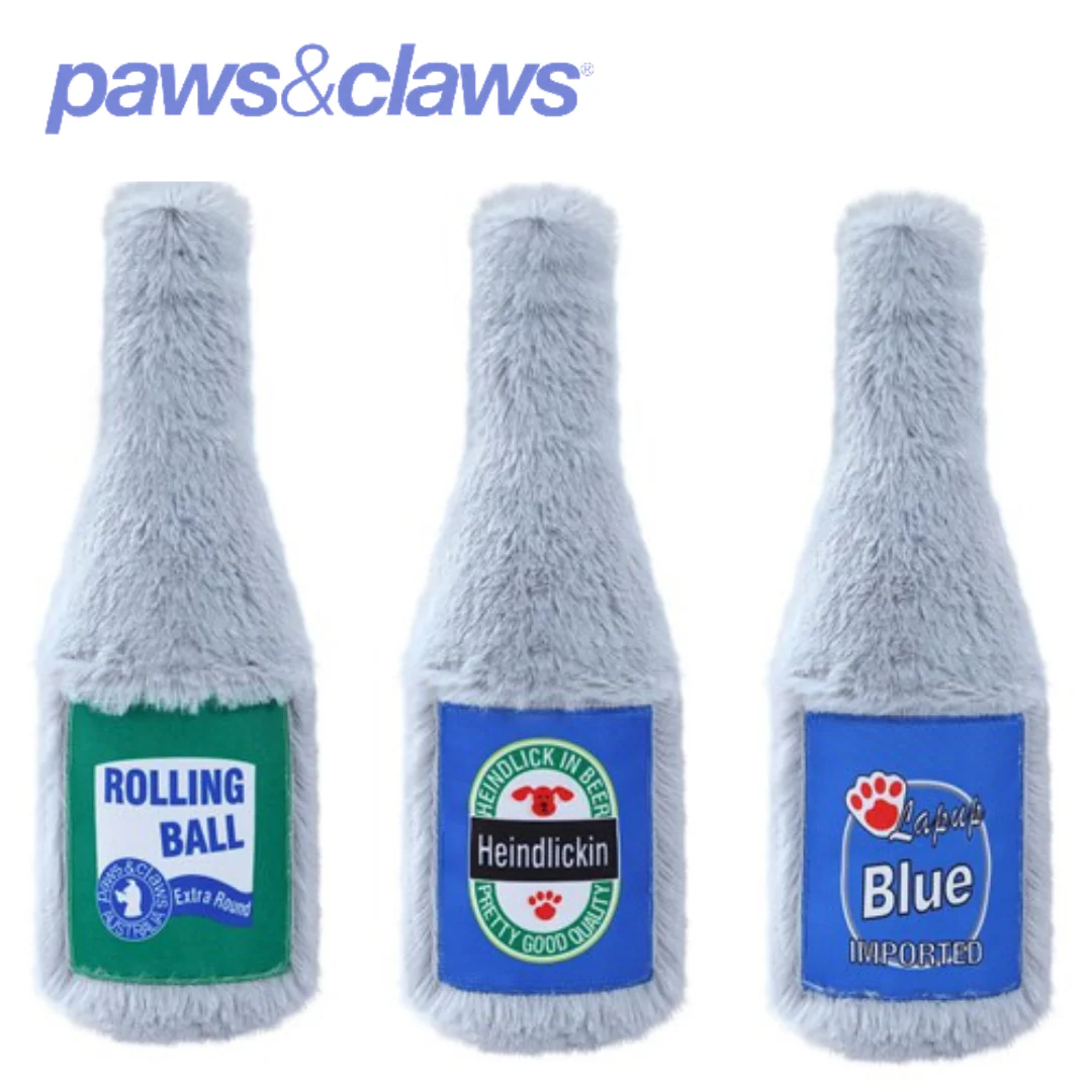 Furry Beer Bottle Plush 22X8cm 3 Assorted - Image 11