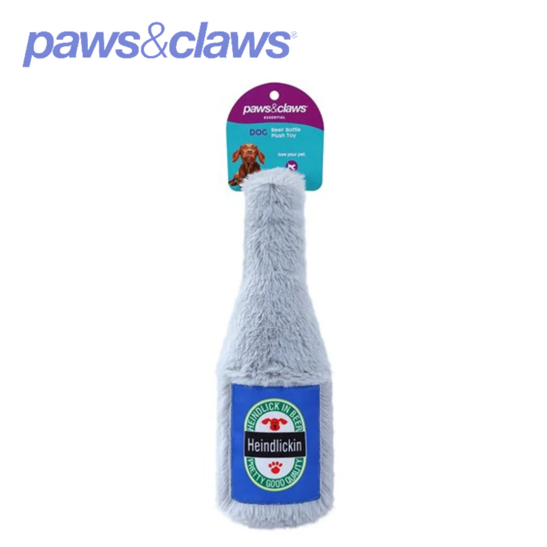 Furry Beer Bottle Plush 22X8cm 3 Assorted - Image 3