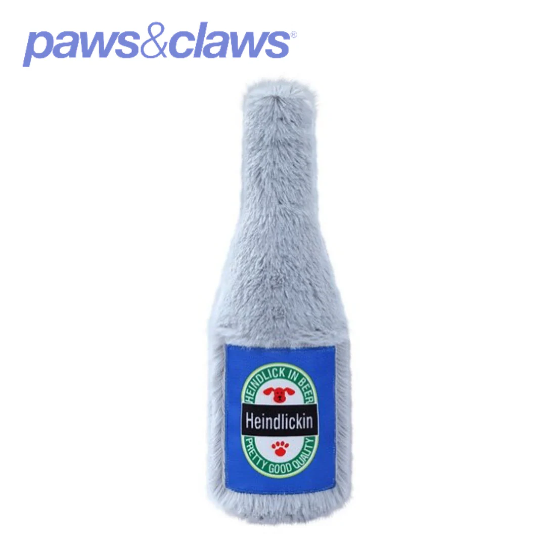 Furry Beer Bottle Plush 22X8cm 3 Assorted - Image 6