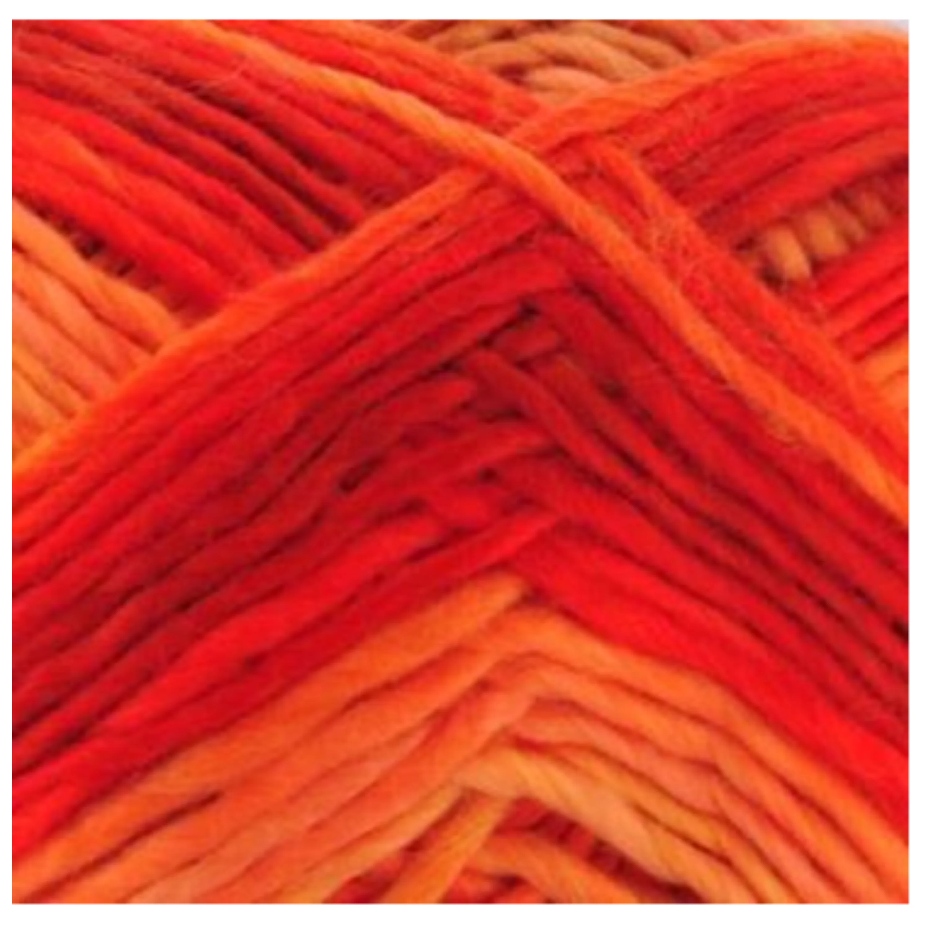 Glimmer Twist Yarn 100g 134m Multi Molten Lava - Image 2