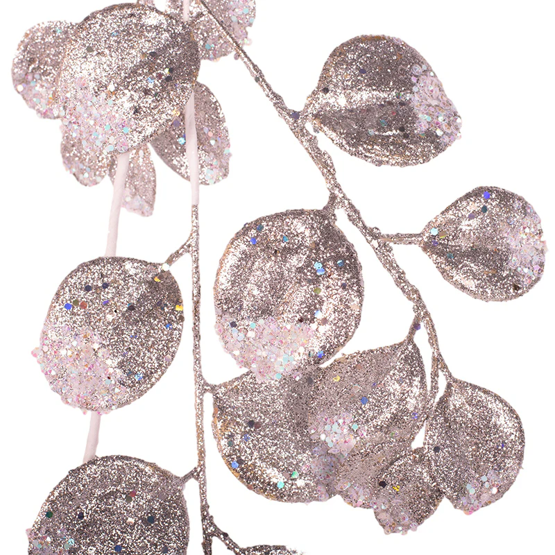 Glitter Garland 120cm Silver - Image 4