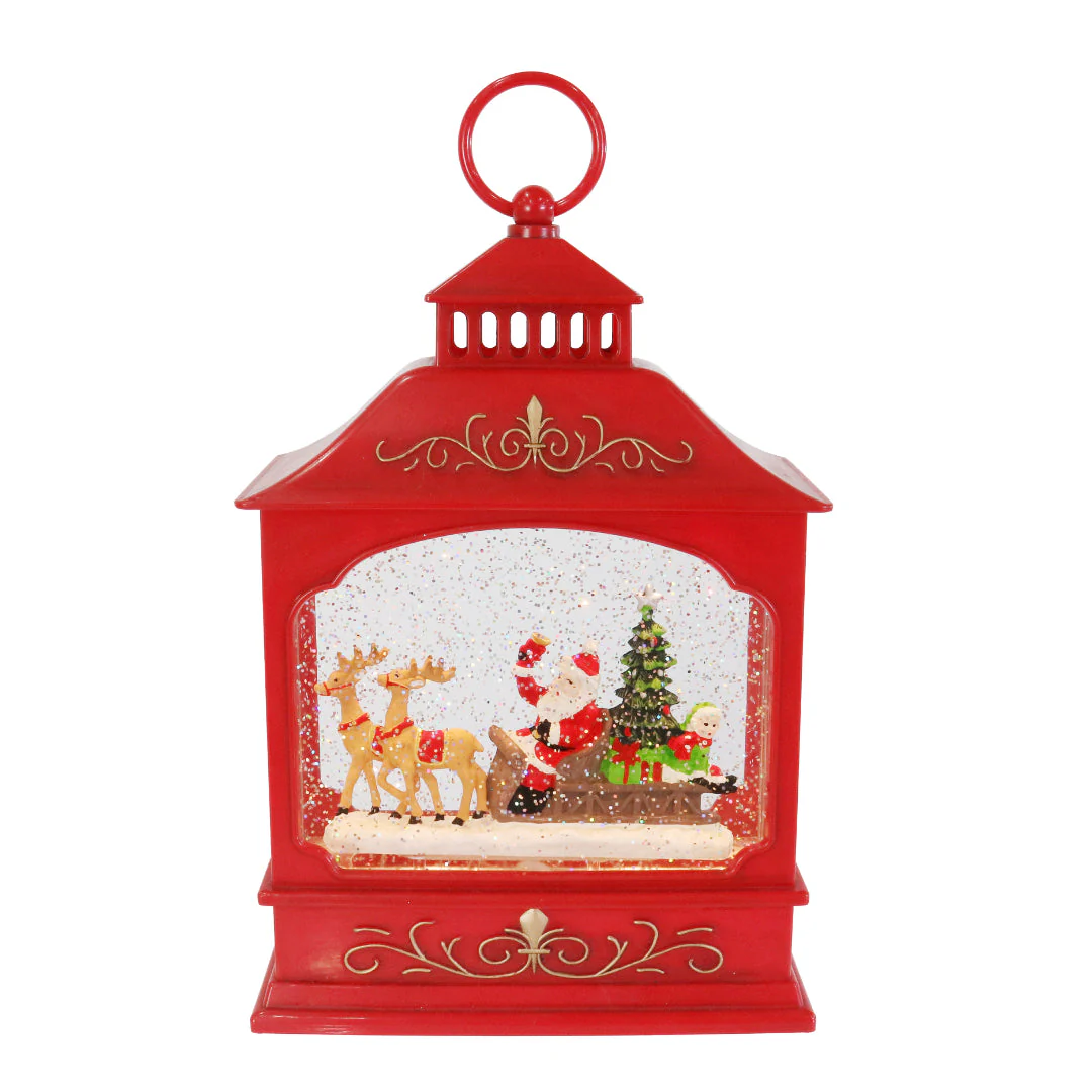 Glitter Swirl Music Lantern House USB Assorted - Image 2