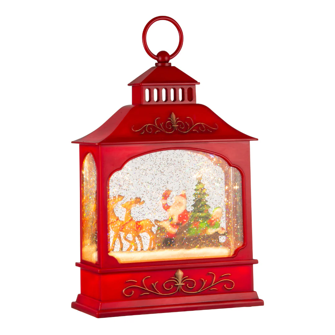 Glitter Swirl Music Lantern House USB Assorted - Image 6