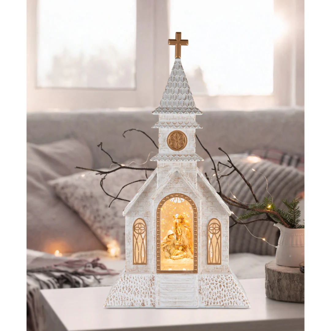 Glitter Swirl Music Nativity Church USB Assorted - Image 6