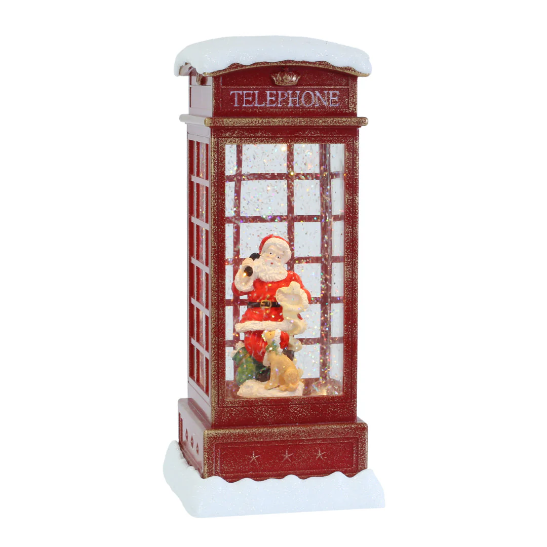 Glitter Swirl Music Snowy Phonebooth USB Assorted - Image 3