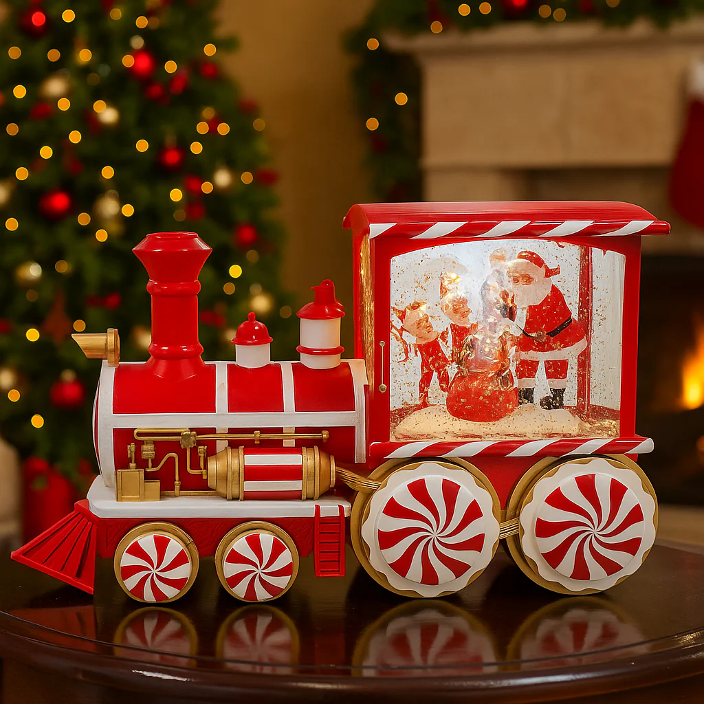 Glitter Swirl Musical Candy Train USB