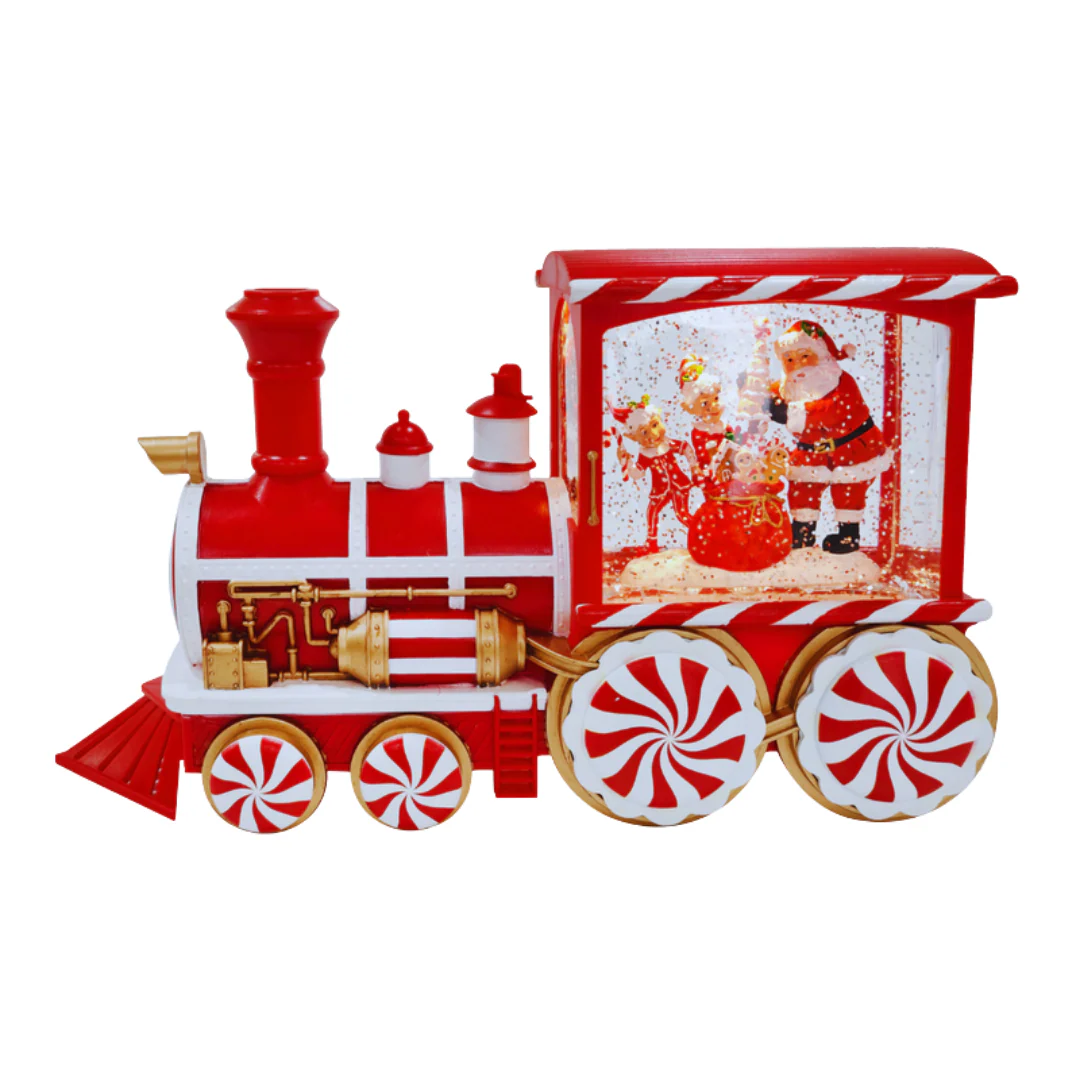 Glitter Swirl Musical Candy Train USB - Image 2