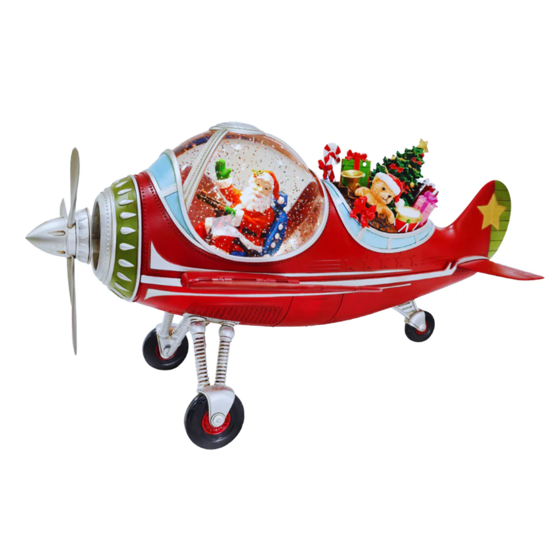 Glitter Swirl Musical Plane Spin Propeller USB - Image 2