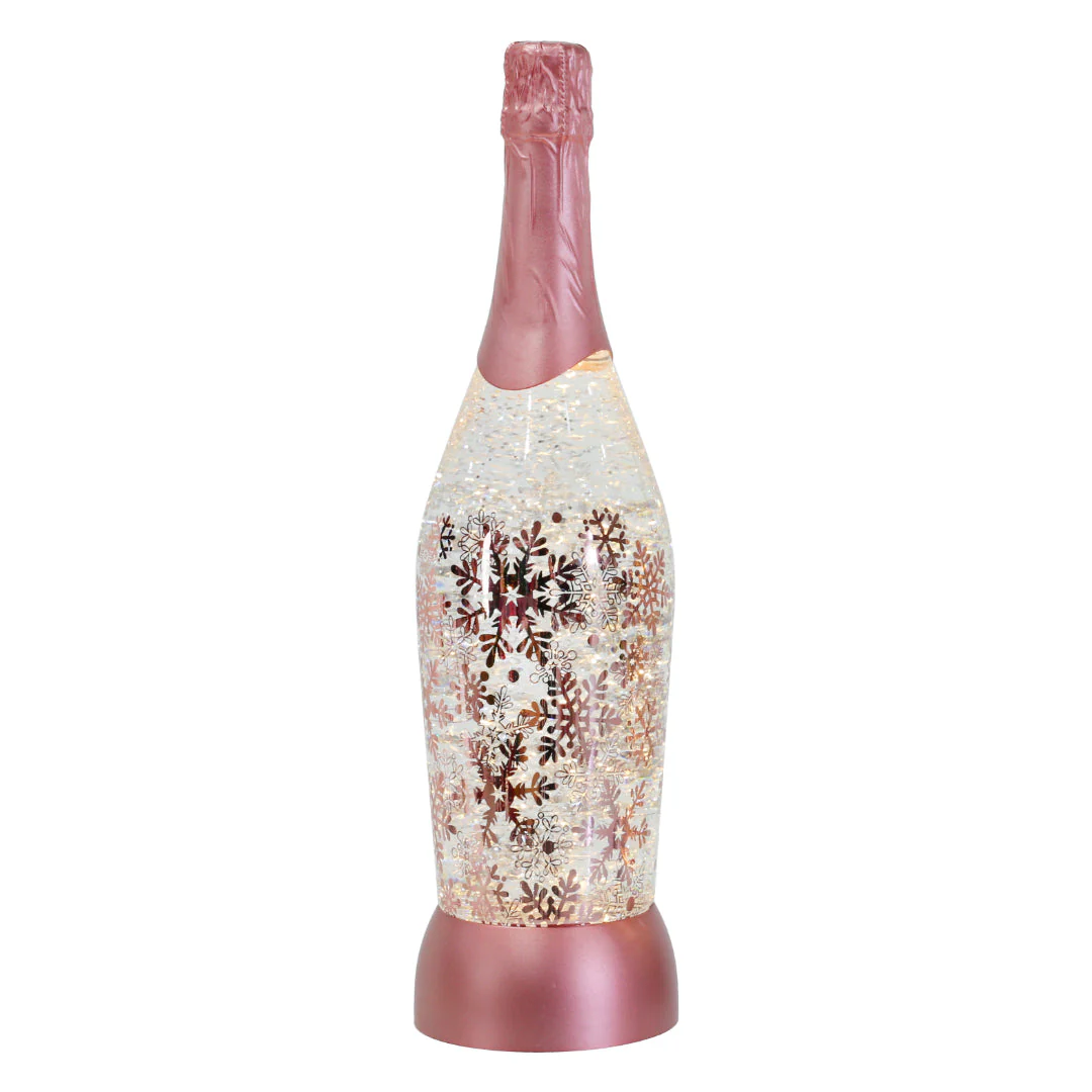 Glitter Swirl Snowflake Champagne USB 34cm Assorted - Image 2