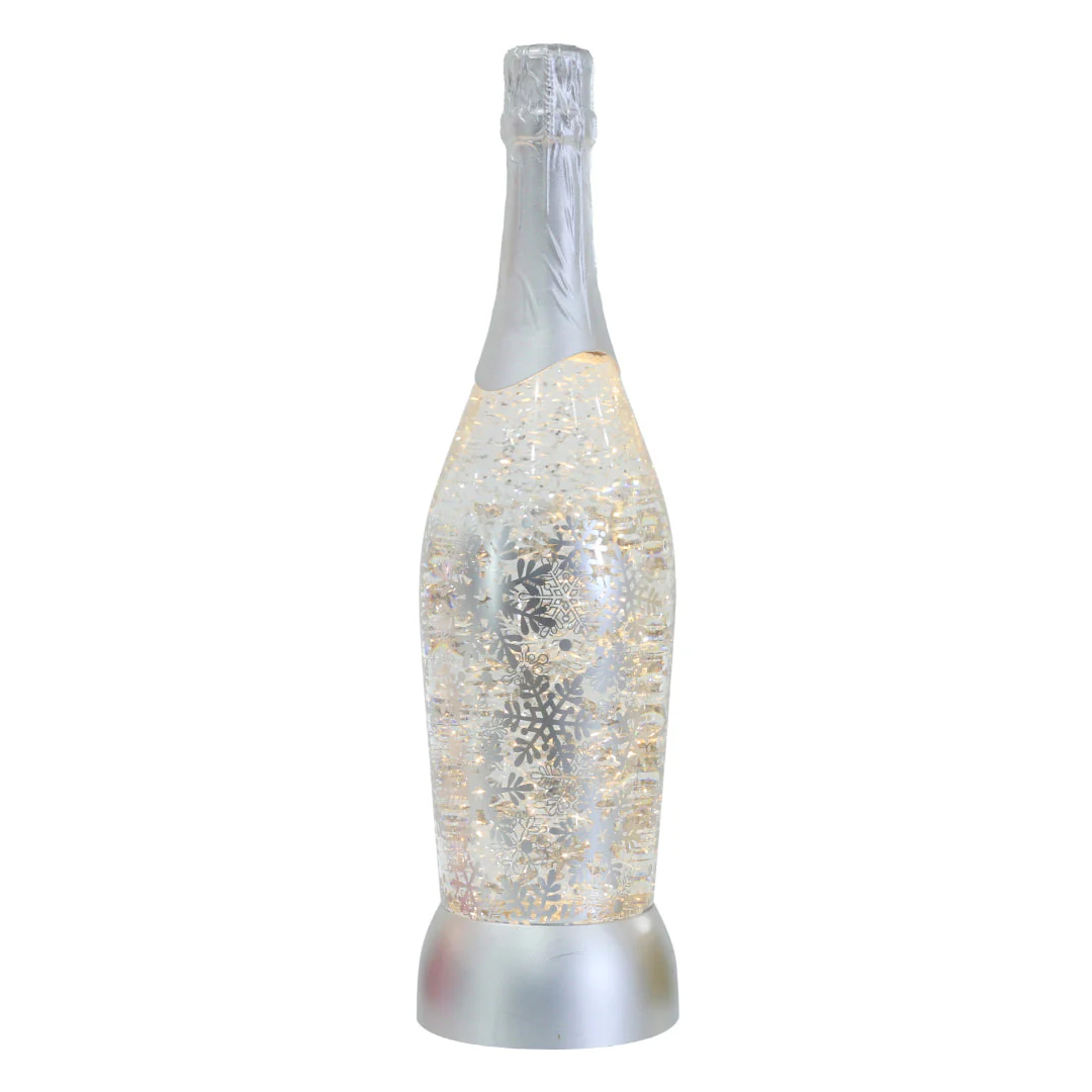 Glitter Swirl Snowflake Champagne USB 34cm Assorted - Image 3