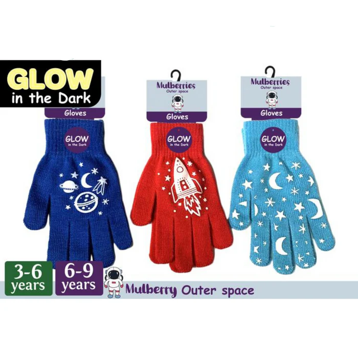 Glow in the Dark Space Glove Assorted