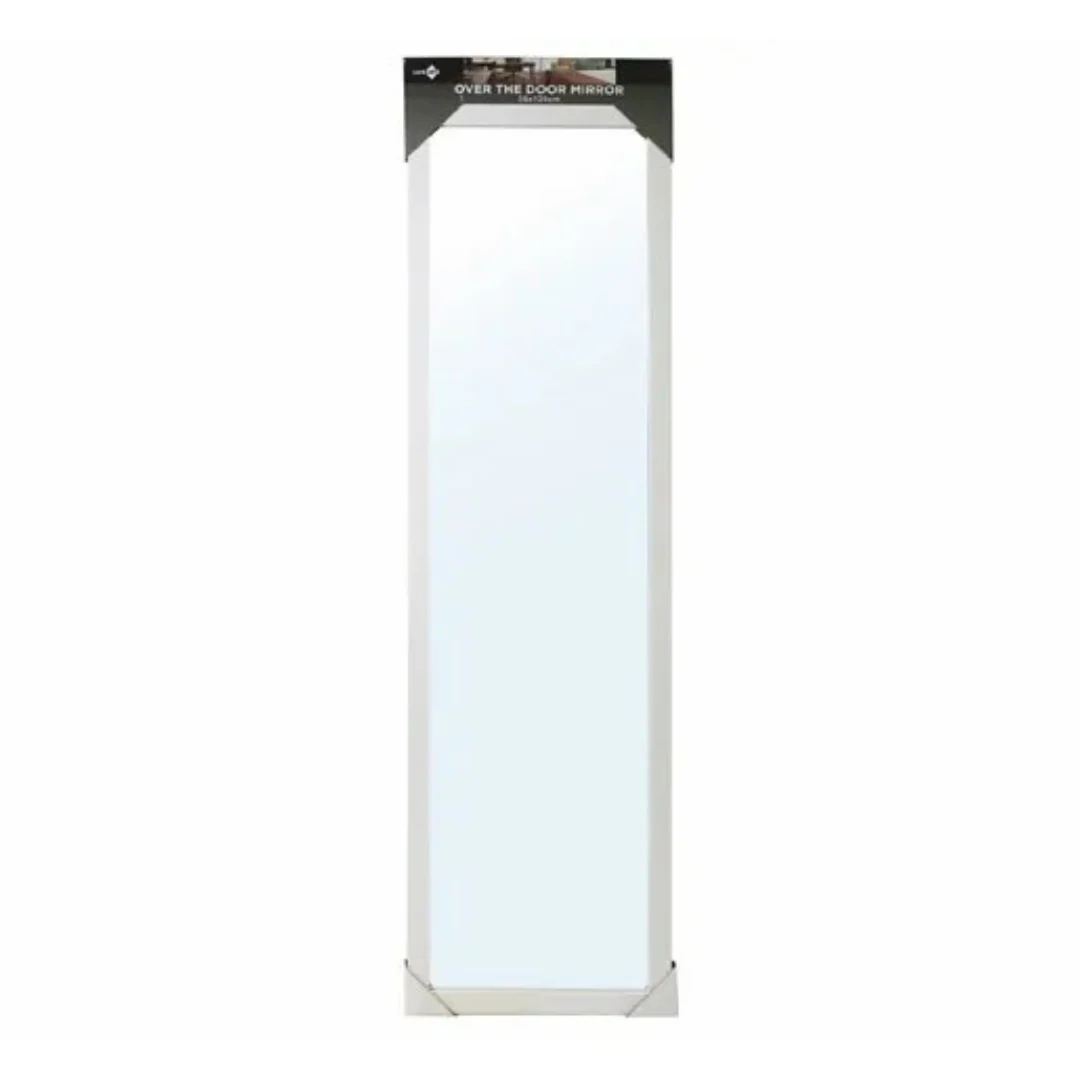 Grace Over Door Mirror 125x35cm White