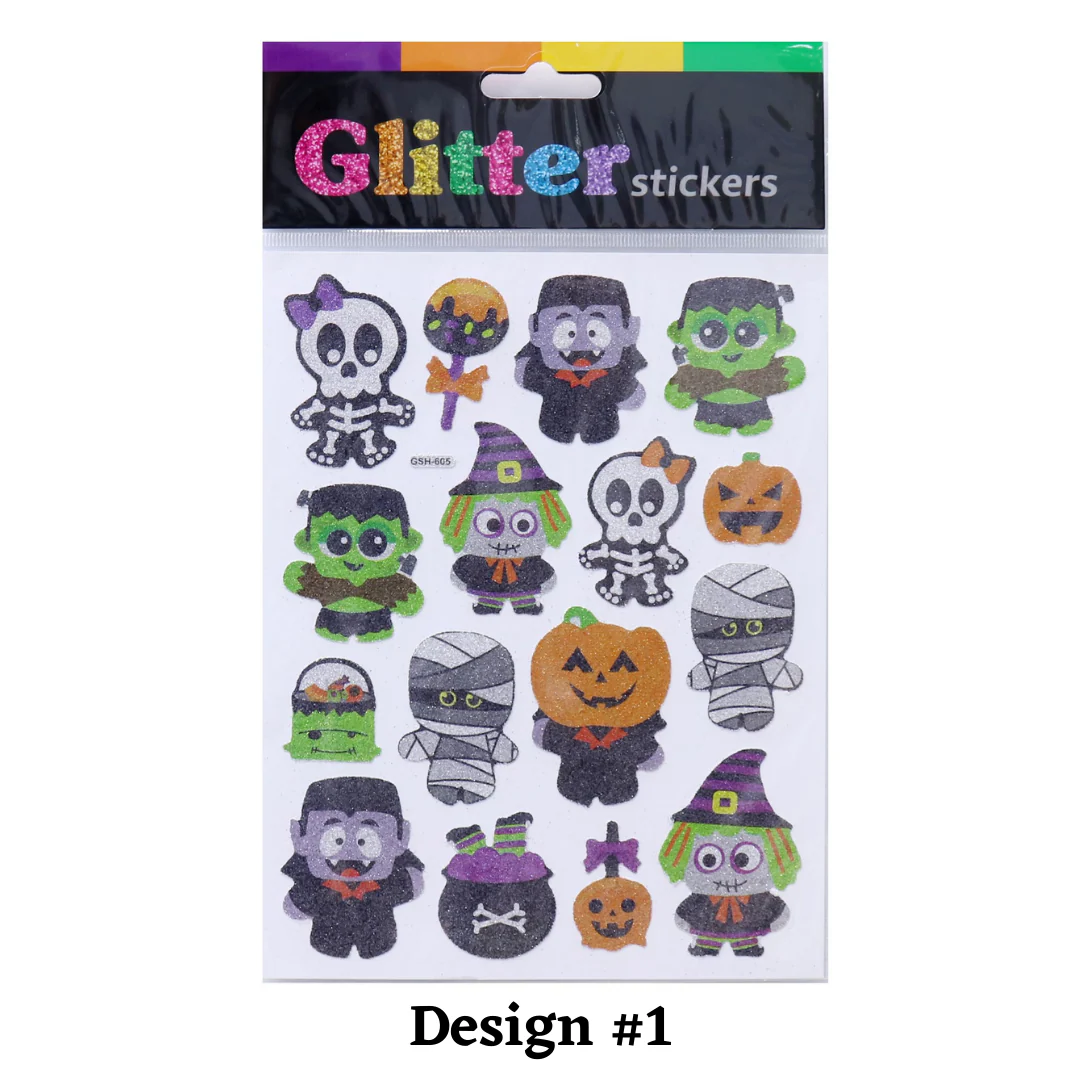 Halloween Glitter Sticker 23.5cm - Image 2