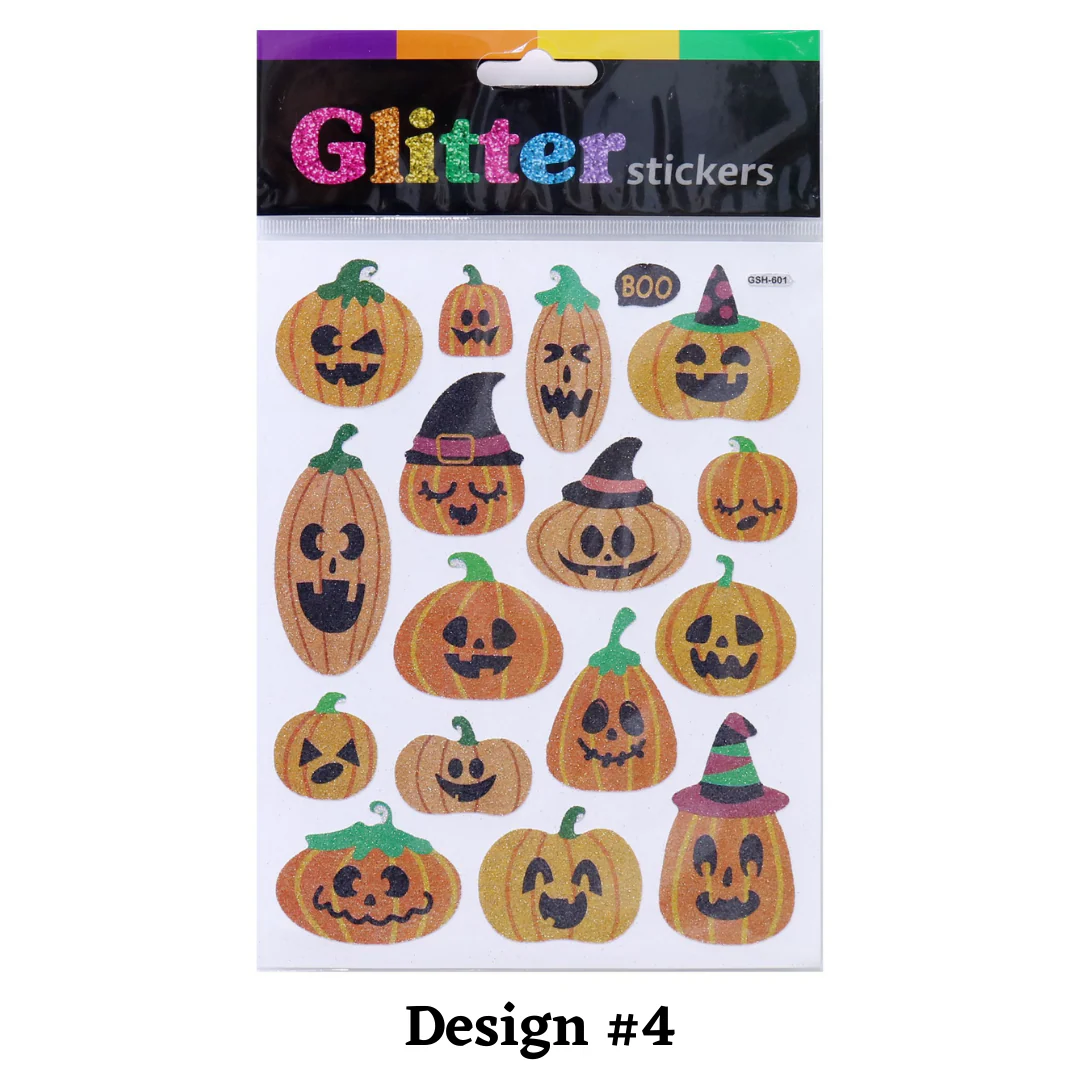 Halloween Glitter Sticker 23.5cm - Image 5