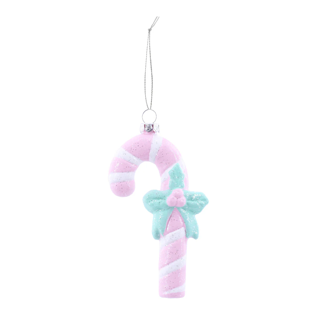 Hanging Iced Pastel Deco 14.5cm Assorted - Image 4