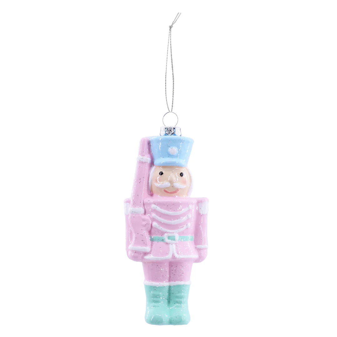 Hanging Iced Pastel Deco 14.5cm Assorted - Image 5