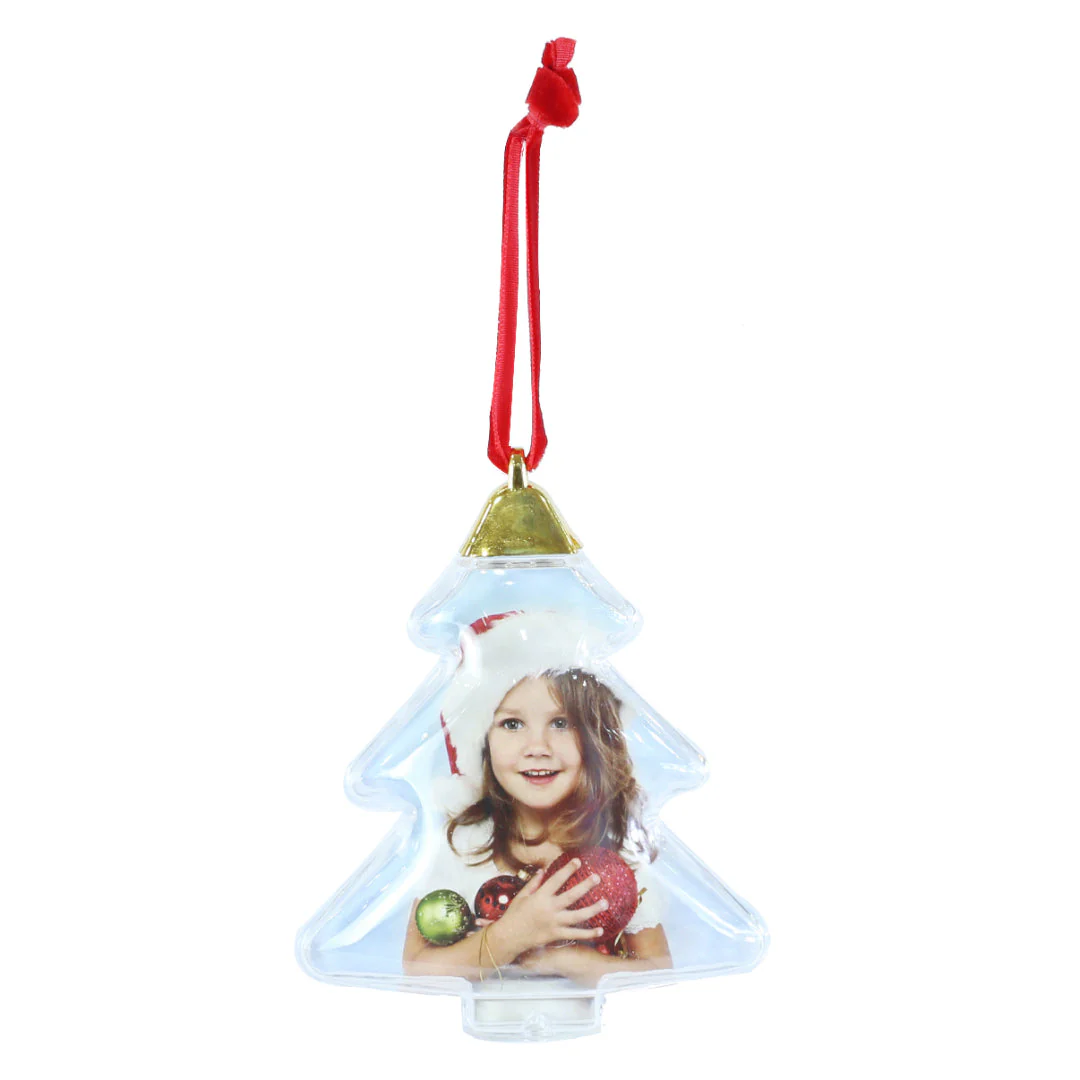 Hanging Photo Ornament 8cm Assorted - Image 3