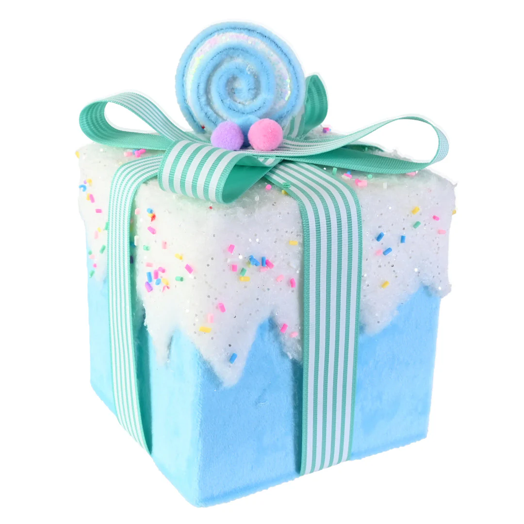 Hanging Sprinkles Velvet Present 11.5cm Assorted - Image 3