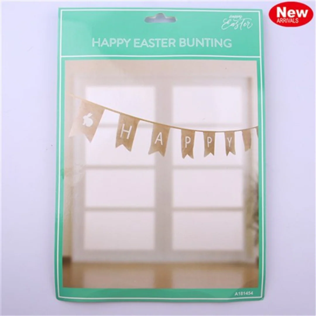 Happy Easter Burlap Bunting