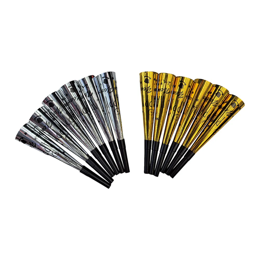 Happy New Year Party Horns 6pk