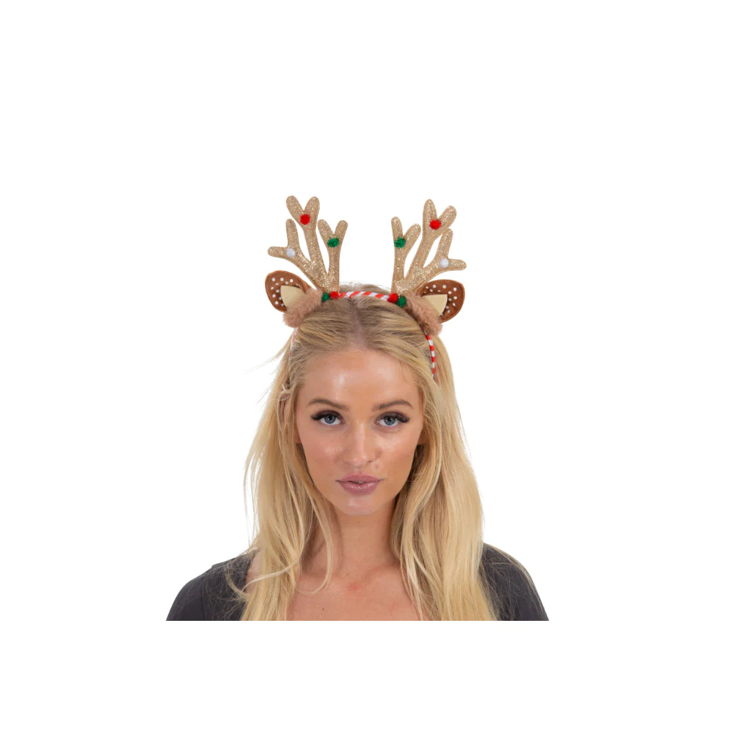 Headband Christmas Antler Assorted - Image 5