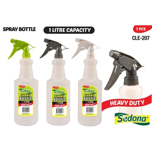 Heavy Duty Spray Bottles 1L Assorted