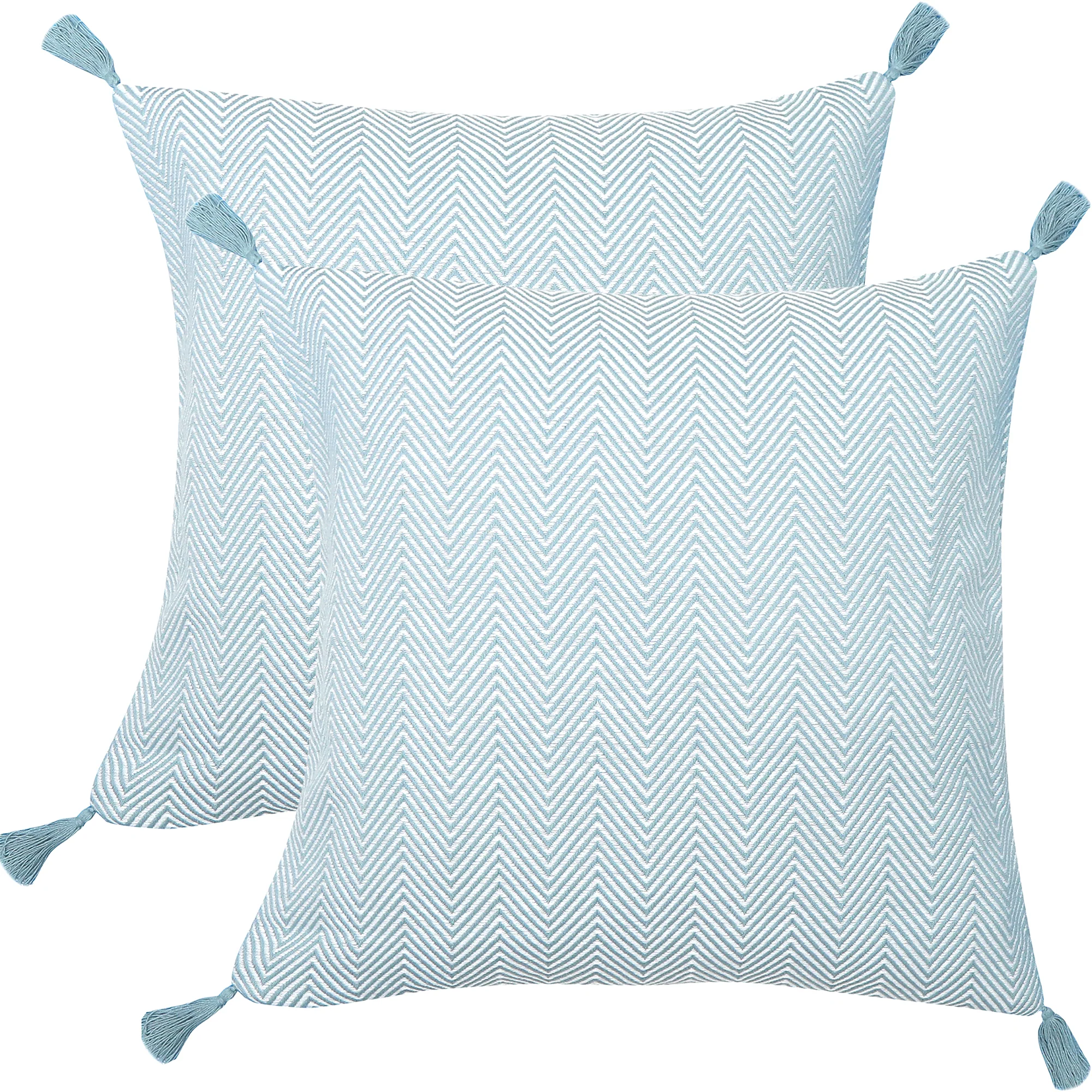 Herrin Cotton Cushion Blue 50x50cm