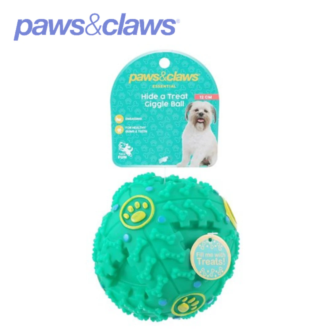 Hide A Treat Giggle Ball Pet Toy 12cm 3 Assorted - Image 2