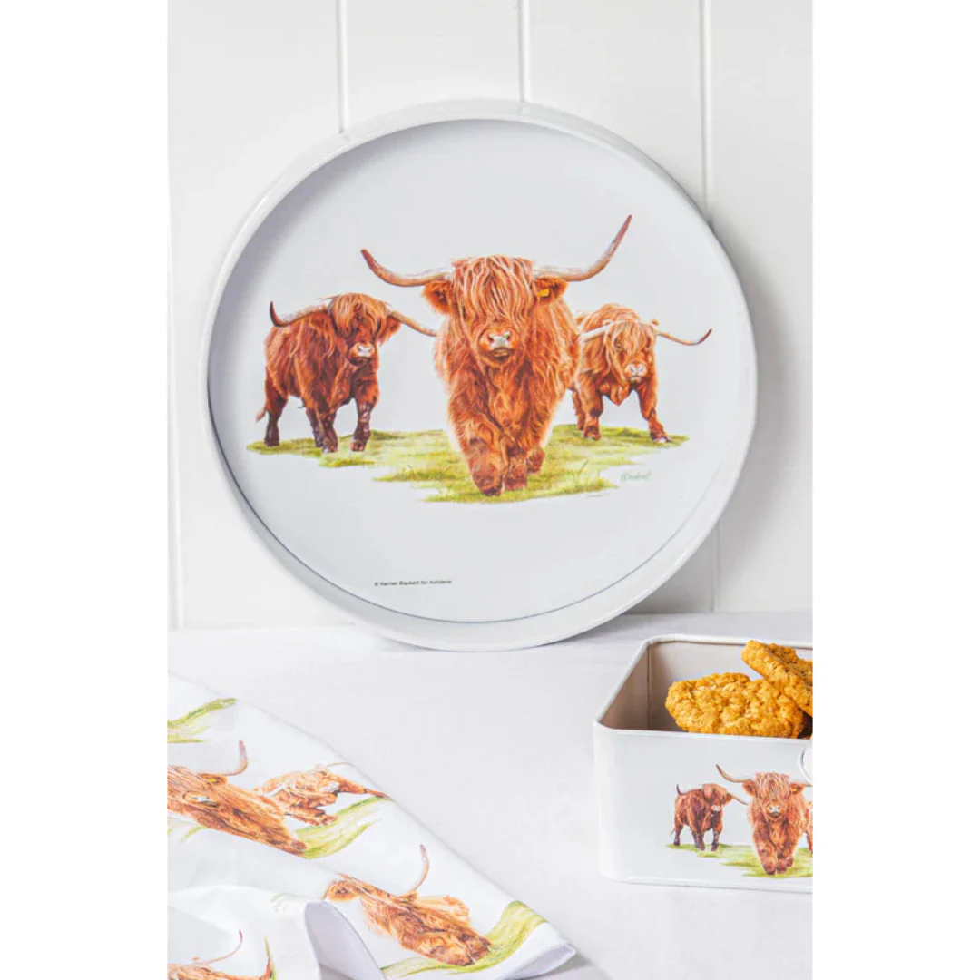Highland Herd Round Serving Tray - Image 2