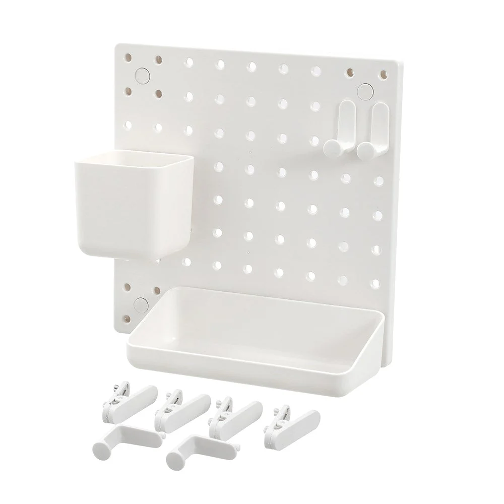 HOME WALL MOUNT PEGBOARD SET 11PC - Image 4