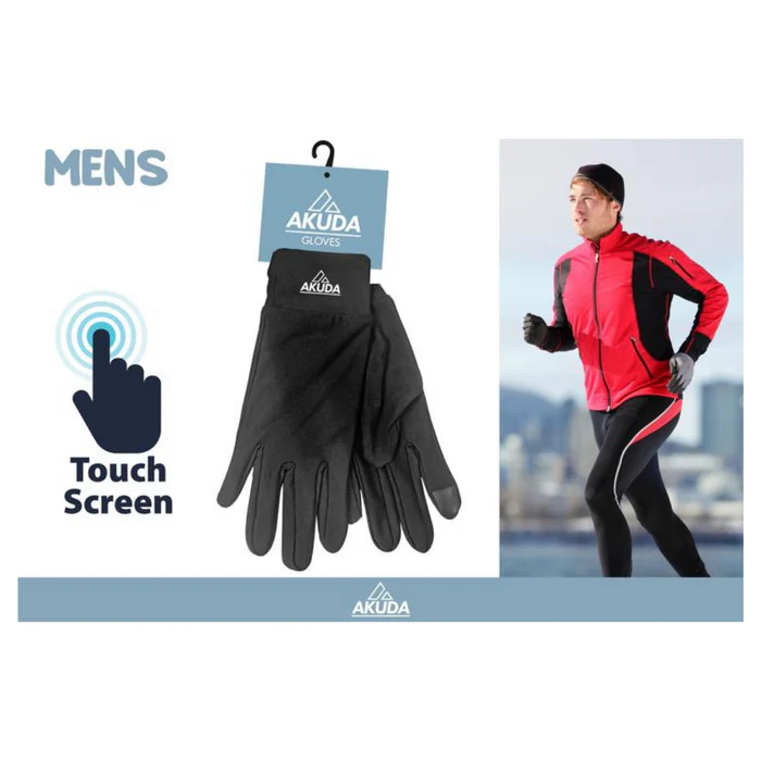 I-Mens Sports Gloves with Touch Assorted
