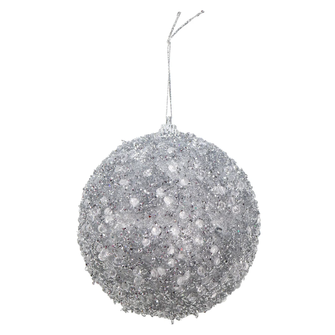 Icy Tinsel Bauble Assorted - Image 2