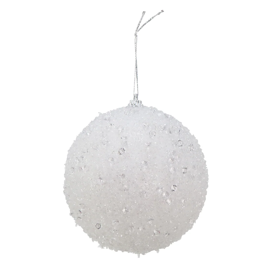 Icy Tinsel Bauble Assorted - Image 3