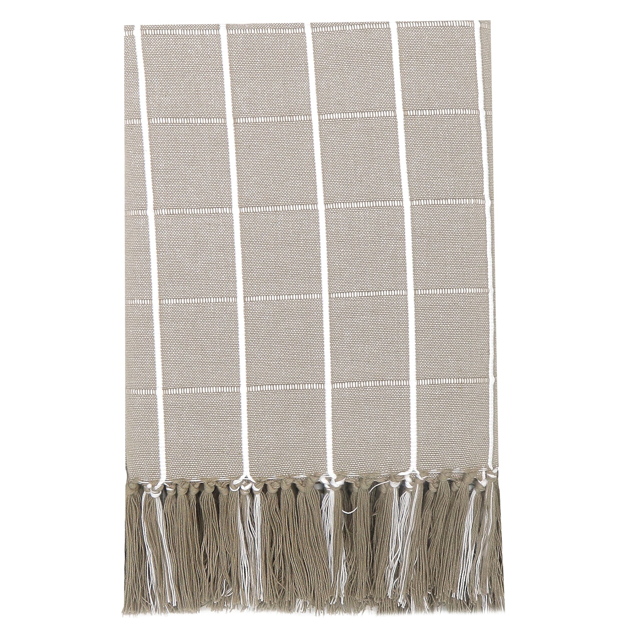 IIdyllic Cotton Throw 130x150cm Taupe