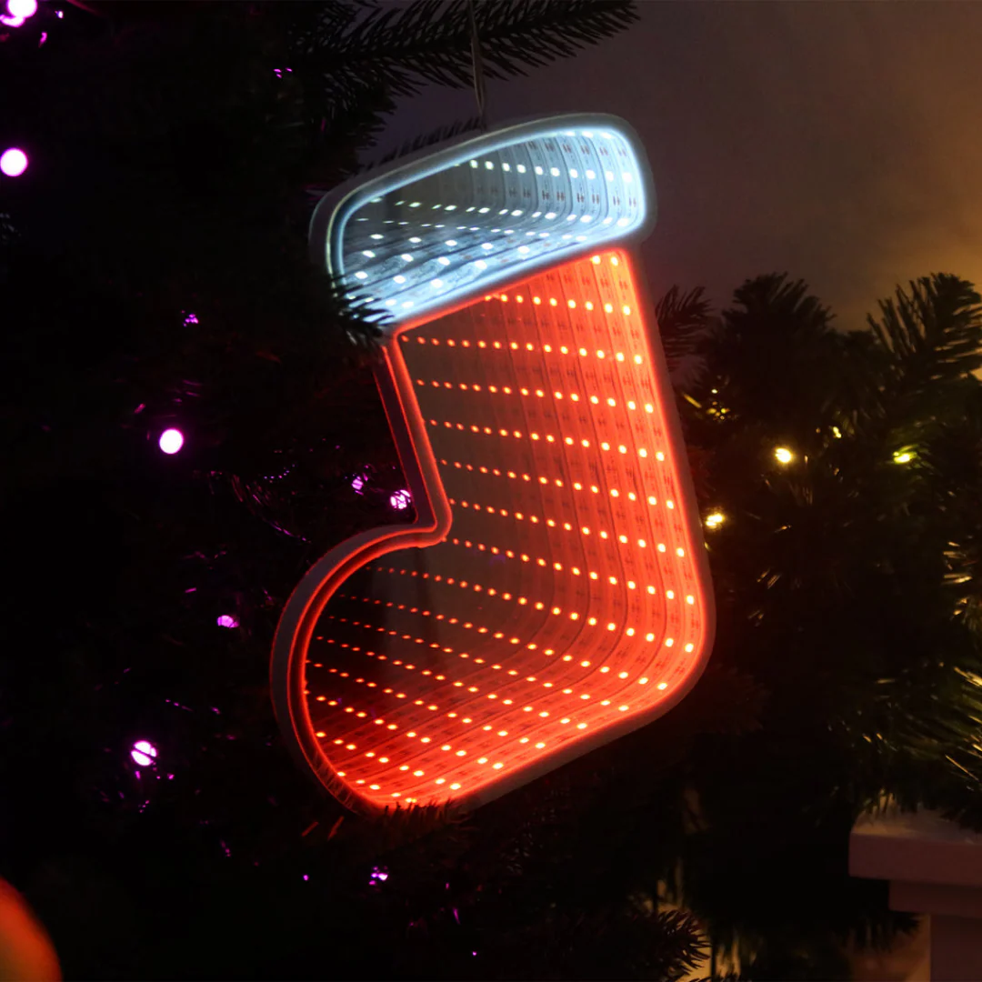 Infinity Hanging Christmas Boot - Image 2