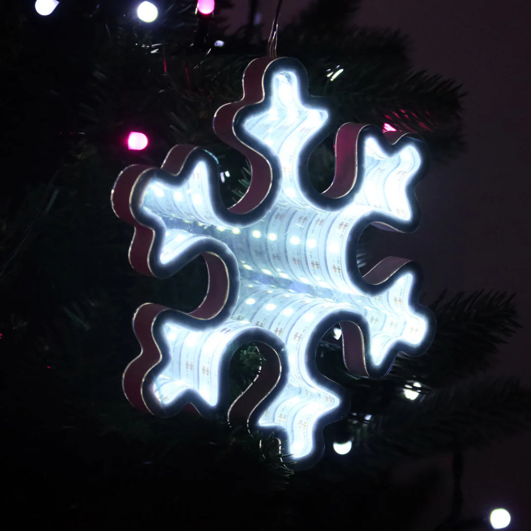 Infinity Hanging Snowflake - Image 2