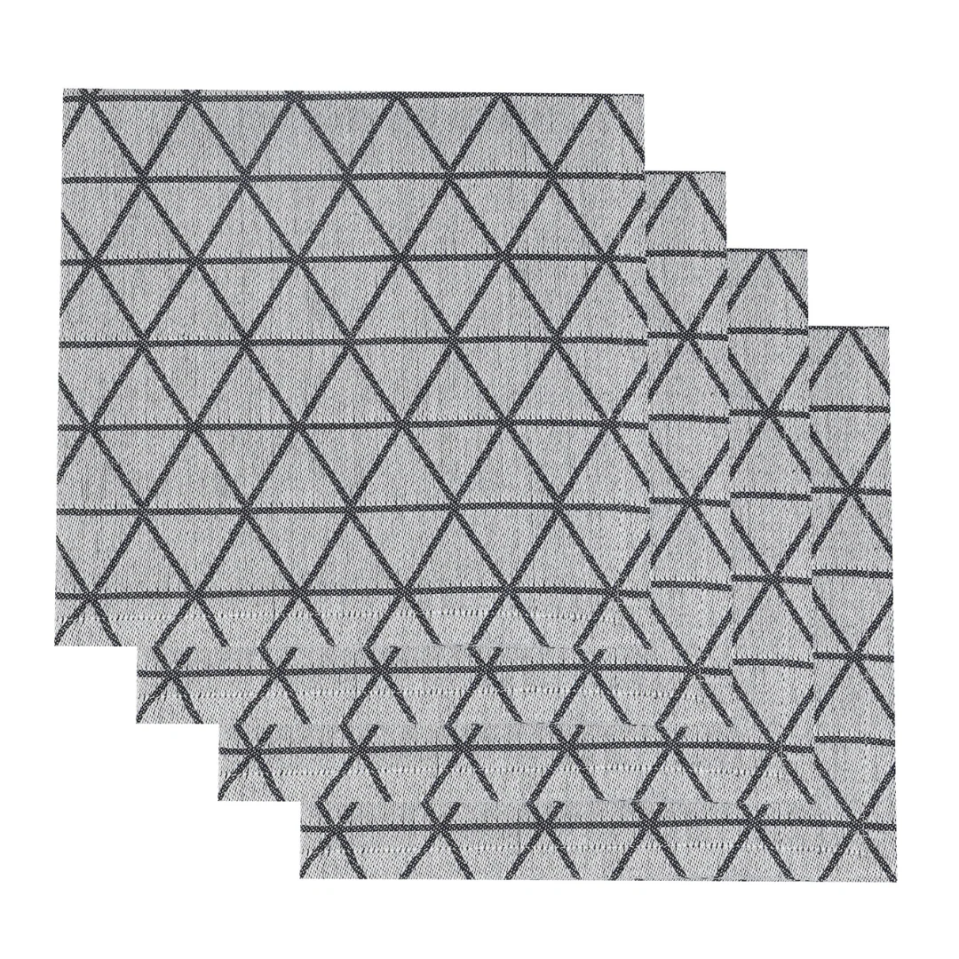 Jacquard Napkin 45x45cm Blue Set of 4