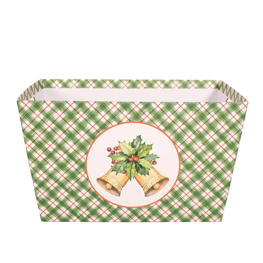 Jingle Bells Christmas Hamper Box 33.5x23.5x20cm - Image 2
