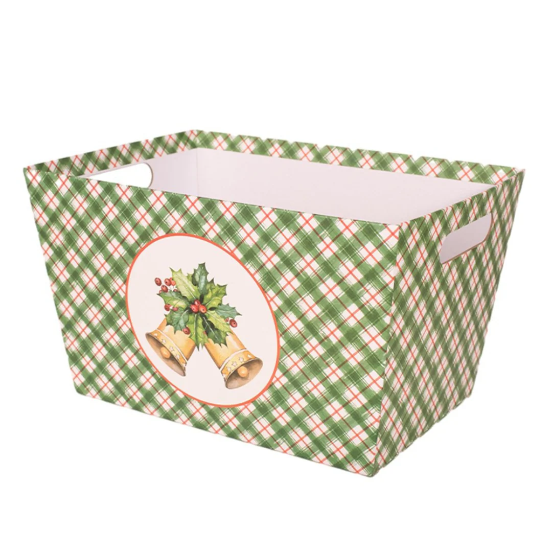 Jingle Bells Christmas Hamper Box 33.5x23.5x20cm - Image 3