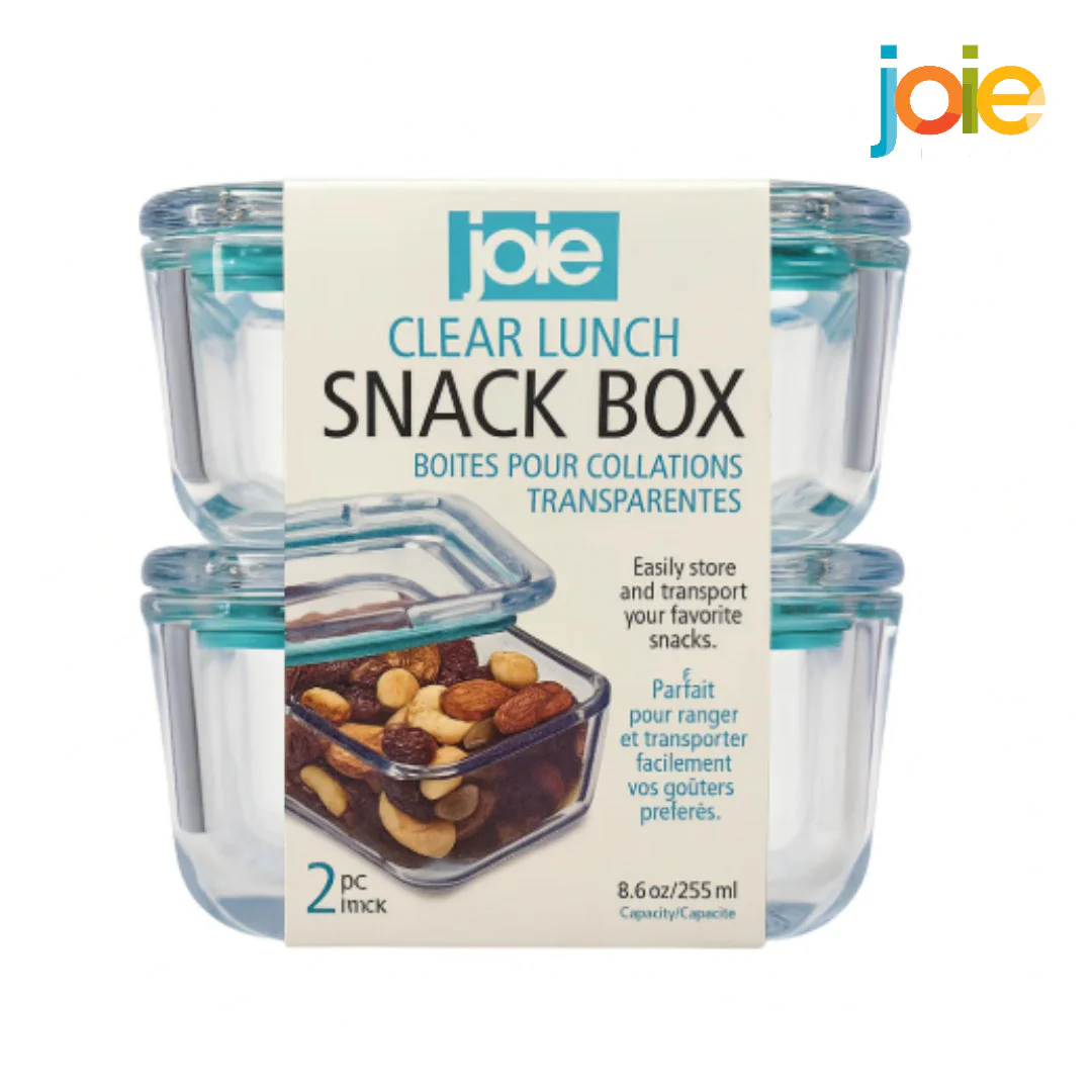 Joie Clear Lunch Snack Box 2PK (Blue)