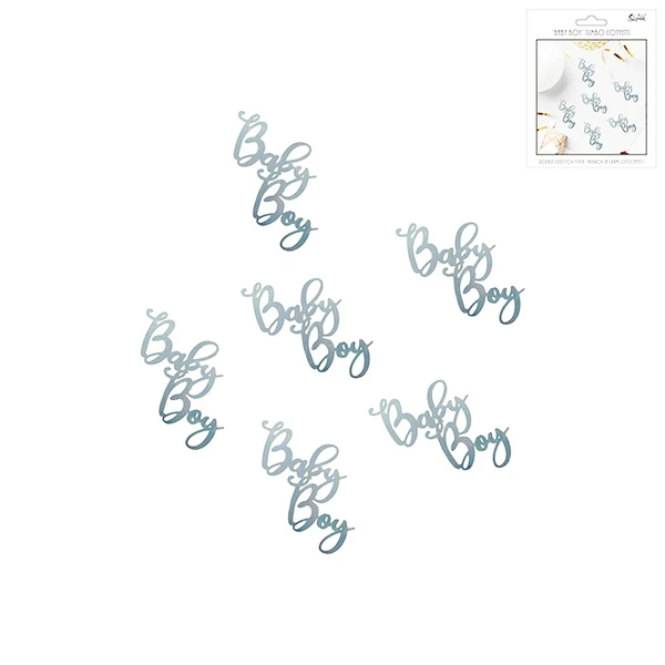 Jumbo Baby Boy Confetti-10G Blue