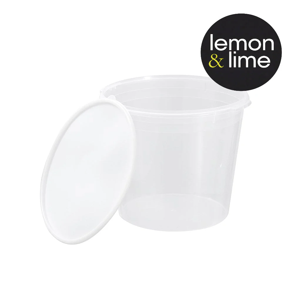 Keep Fresh Round Storer 10L Lemon And Lime - Image 2