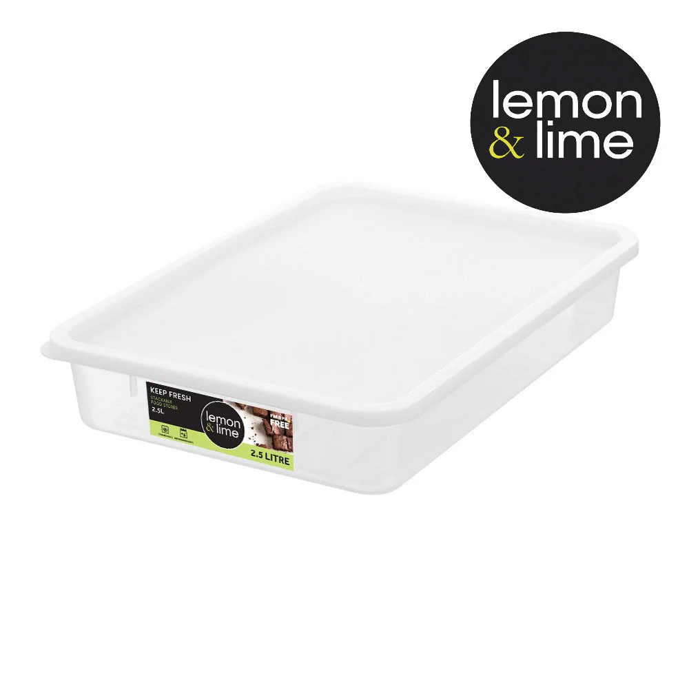 KEEP FRESH STACKABLE FOOD STORER 2.5L 30.5X21.5X5.5CM - Image 2