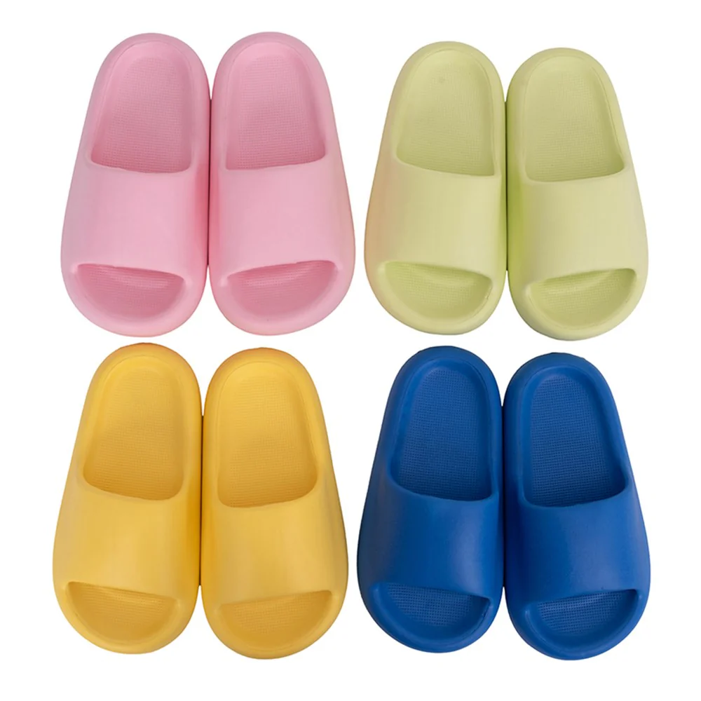 KIDS EVA SLIDES 4 Asst BLUE,MINT, PINK, YELLOW 30-31 X2, 32-33 X2, 34-35X2