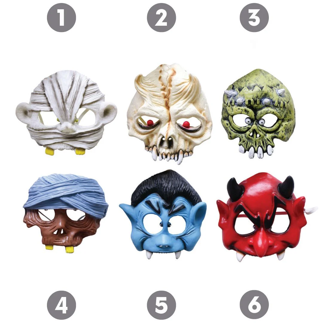 Kids Halloween Half Mask